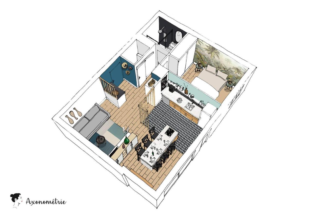 סיבור Ilunabarra - Appartement Calme, Vue Mer, Parking - Wifi מראה חיצוני תמונה