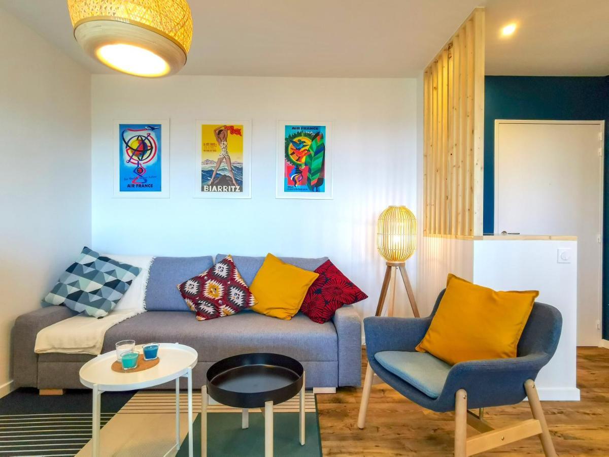 סיבור Ilunabarra - Appartement Calme, Vue Mer, Parking - Wifi מראה חיצוני תמונה