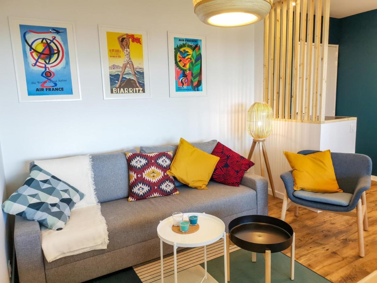 סיבור Ilunabarra - Appartement Calme, Vue Mer, Parking - Wifi מראה חיצוני תמונה